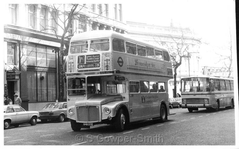 1A,BW12,35RM1648 SRM13 1A Surrey Docks Stn Northumberland Ave 1 0477.JPG