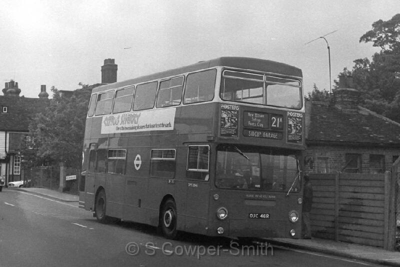 21A BW18,03,DMS2046,21A. SIDCUP GARAGE, SIDCUP BUS GARAGE,20051977.JPG