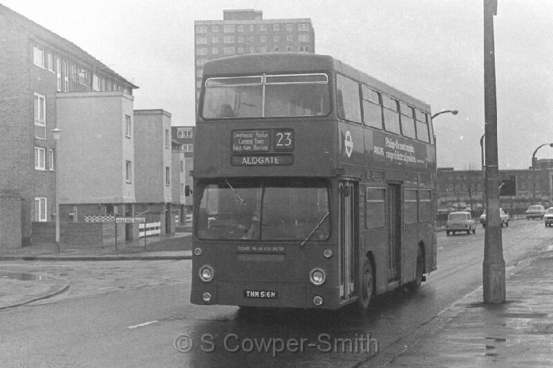 23 BW27,12,DMS1516,23,ALDGATE,WOOD LANE BECONTREE,260278.JPG