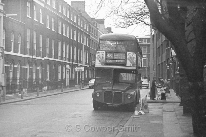 48 BW23,12,RML2503,48,CLAPTON KENNINGHALL ROAD,LONDON BRIDGE ST THOMAS STREET,15 JAN 78.JPG