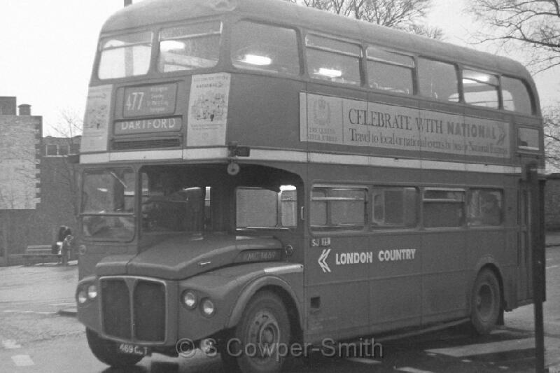 477,BW26,15,RMC1469,477,DARTFORD,ORPINGTON SPUR RD,Feb-78.JPG