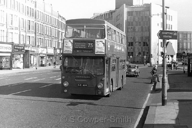 75,BW27,22,DMS2169,75,WEST CROYDON,CATFORD BRIDGE,Feb-78.JPG